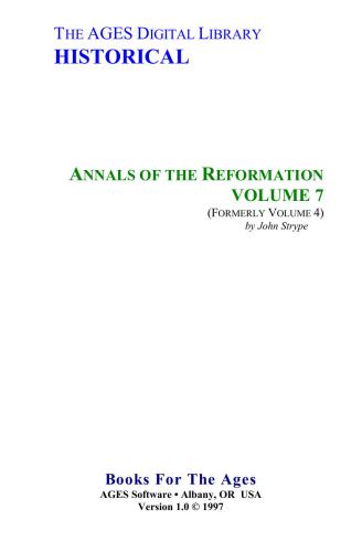 خرید و دانلود نسخه کامل کتاب Annals of the Reformation and Establishment of Religion and Other Various Occurrences in the Church Of England During Queen Elizabeth’s Happy Reign. Vol. 7_68e21176781c3.jpeg خرید و دانلود نسخه کامل کتاب Annals of the Reformation and Establishment of Religion and Other Various Occurrences in the Church Of England During Queen Elizabeth’s Happy Reign. Vol. 7
