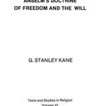 خرید و دانلود نسخه کامل کتاب Anselm’s Doctrine of Freedom and the Will