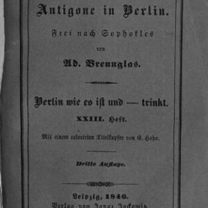 خرید و دانلود نسخه کامل کتاب Antigone in Berlin, frei nach Sophokles