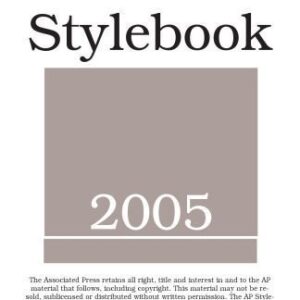 خرید و دانلود نسخه کامل کتاب AP Stylebook and Briefing on Media Law