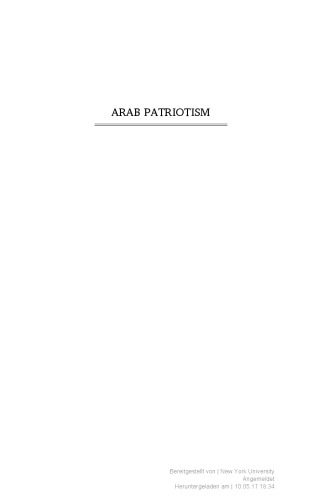 خرید و دانلود نسخه کامل کتاب Arab Patriotism. The Ideology and Culture of Power in Late Ottoman Egypt_68e3fa207b96b.jpeg خرید و دانلود نسخه کامل کتاب Arab Patriotism. The Ideology and Culture of Power in Late Ottoman Egypt
