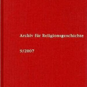 خرید و دانلود نسخه کامل کتاب Archiv für Religionsgeschichte: Volume 9