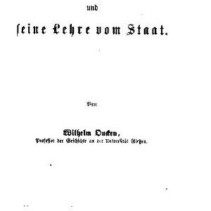 خرید و دانلود نسخه کامل کتاب Aristoteles und seine Lehre vom Staat