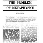 خرید و دانلود نسخه کامل کتاب Aristotle and the problem of Metaphysics
