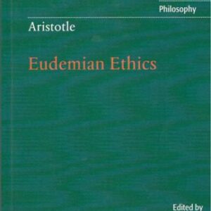 خرید و دانلود نسخه کامل کتاب Aristotle: Eudemian Ethics