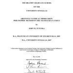 خرید و دانلود نسخه کامل کتاب Aristotle’s ethical imprecision: Philosophic method in the  Nicomachean Ethics