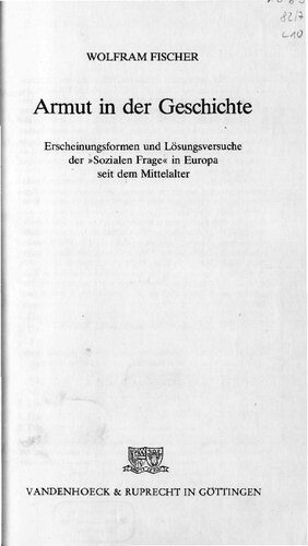 خرید و دانلود نسخه کامل کتاب Armut in der Geschichte : Erscheinungsformen und Lösungsversuche der »Sozialen Frage« in Europa seit dem Mittelalter_68f881e9794a1.jpeg خرید و دانلود نسخه کامل کتاب Armut in der Geschichte : Erscheinungsformen und Lösungsversuche der »Sozialen Frage« in Europa seit dem Mittelalter