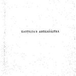خرید و دانلود نسخه کامل کتاب Arthasastra of Chanakya