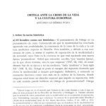 خرید و دانلود نسخه کامل کتاب [Article] Ortega y Gasset ante la crisis de la vida y de la cultura europeas