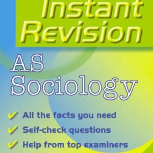 خرید و دانلود نسخه کامل کتاب As Sociology (Instant Revision)
