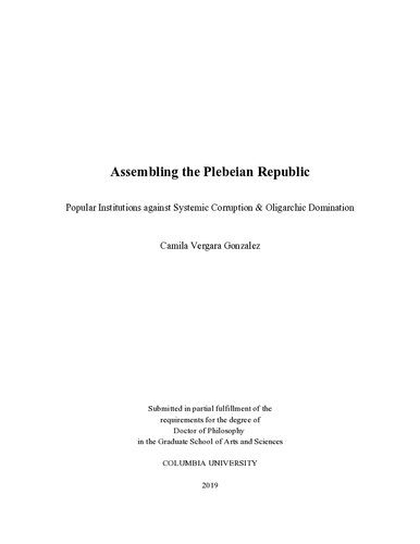 خرید و دانلود نسخه کامل کتاب Assembling the Plebeian Republic: Popular Institutions against Systemic Corruption and Oligarchic Domination_68e9d7f09b7b1.jpeg خرید و دانلود نسخه کامل کتاب Assembling the Plebeian Republic: Popular Institutions against Systemic Corruption and Oligarchic Domination