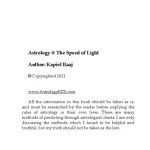 خرید و دانلود نسخه کامل کتاب Astrology @ The Speed Of Light