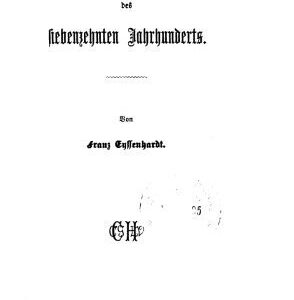 خرید و دانلود نسخه کامل کتاب Aus dem geselligen Leben des siebenzehnten [siebzehnten] Jahrhunderts