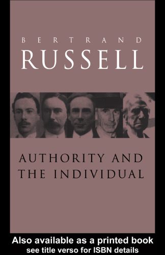 خرید و دانلود نسخه کامل کتاب Authority and the individual_68fe574ed019f.jpeg خرید و دانلود نسخه کامل کتاب Authority and the individual