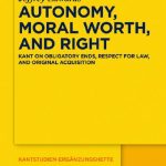 خرید و دانلود نسخه کامل کتاب Autonomy, Moral Worth, and Right: Kant on Obligatory Ends, Respect for Law, and Original Acquisition