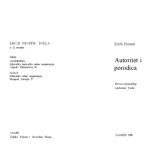 خرید و دانلود نسخه کامل کتاب Autoritet i porodica