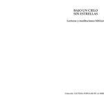 خرید و دانلود نسخه کامل کتاب Bajo un cielo sin estrellas. Lecturas y meditaciones bíblicas