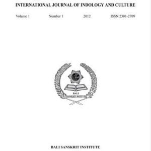 خرید و دانلود نسخه کامل کتاب Bali-Prajña: International Journal of Indology and Culture, Vol. 1