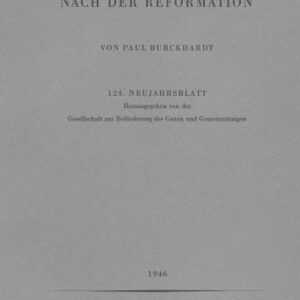 خرید و دانلود نسخه کامل کتاب Basel in den ersten Jahren nach der Reformation