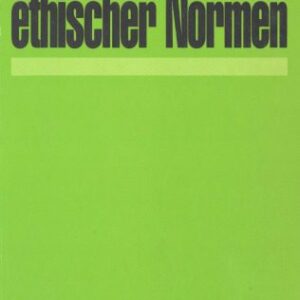خرید و دانلود نسخه کامل کتاب Begründung ethischer Normen