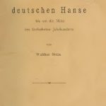 خرید و دانلود نسخه کامل کتاب Beiträge zur Geschichte der Hanse bis um die Mitte des 15. Jahrhunderts