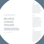 خرید و دانلود نسخه کامل کتاب BELARUS CHANGE TRACKER – June/August 2022