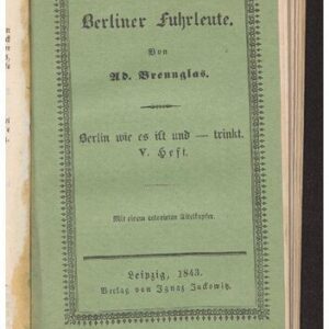 خرید و دانلود نسخه کامل کتاب Berliner Fuhrleute