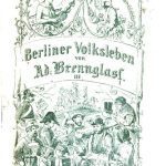 خرید و دانلود نسخه کامل کتاب Berliner Volksleben : Ausgewähltes und Neues