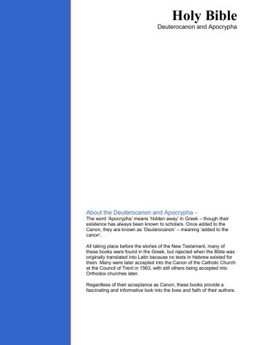 خرید و دانلود نسخه کامل کتاب Bible. Holy Bible. Deuterocanon and Apocrypha_68e2253665bee.jpeg خرید و دانلود نسخه کامل کتاب Bible. Holy Bible. Deuterocanon and Apocrypha
