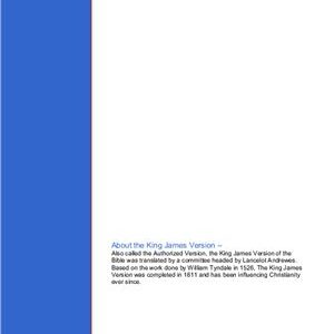 خرید و دانلود نسخه کامل کتاب Bible. Holy Bible. King James Version (KJV)
