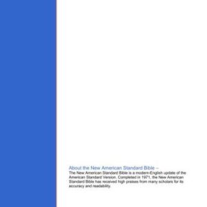 خرید و دانلود نسخه کامل کتاب Bible. Holy Bible. New American Standard Bible (NASB)
