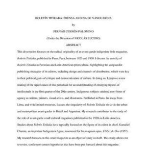 خرید و دانلود نسخه کامل کتاب Boletín Titikaka : prensa andina de vanguardia
