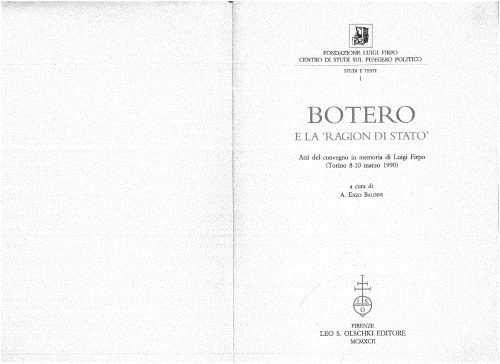 خرید و دانلود نسخه کامل کتاب Botero e la ragion di stato. Atti del convegno in memoria di Luigi Firpo. Torino 8-10 marzo 1990_68ea02fb906ac.jpeg خرید و دانلود نسخه کامل کتاب Botero e la ragion di stato. Atti del convegno in memoria di Luigi Firpo. Torino 8-10 marzo 1990