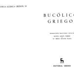 خرید و دانلود نسخه کامل کتاب Bucólicos griegos