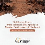 خرید و دانلود نسخه کامل کتاب Bulldozing Peace: State Violence and Apathy in Muslim Settlements of Haldwani – A Fact-Finding Report on Haldwani Violence 2024
