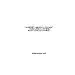 خرید و دانلود نسخه کامل کتاب Cambios en la justicia peruana y sociedad civil (1990-2002) : Informe para la Fundación Ford