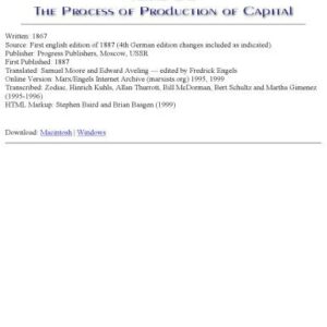 خرید و دانلود نسخه کامل کتاب Capital