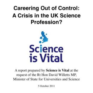 خرید و دانلود نسخه کامل کتاب Careering Out of Control: A Crisis in the UK Science Profession?