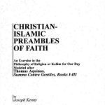 خرید و دانلود نسخه کامل کتاب Christian-Islamic Preambles of Faith: An Exercise in the Philosophy of Religion or Kalam for Our Day. (Series IIA, Islam, Vol. 10)