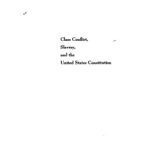 خرید و دانلود نسخه کامل کتاب Class conflict, slavery, and the United States Constitution: ten essays