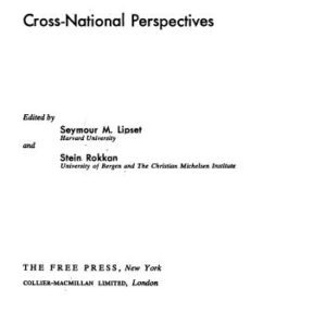 خرید و دانلود نسخه کامل کتاب Cleavage structures, party systems, and voter alignments: an introduction