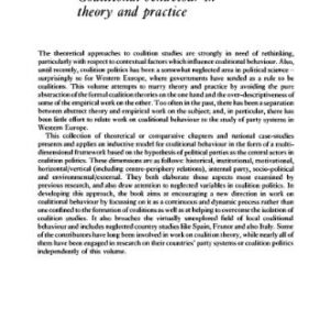 خرید و دانلود نسخه کامل کتاب Coalitional Behaviour in Theory and Practice: An Inductive Model for Western Europe