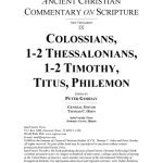 خرید و دانلود نسخه کامل کتاب Colossians, 1-2 Thessalonians, 1-2 Timothy, Titus, Philemon