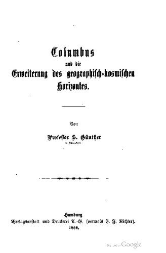 خرید و دانلود نسخه کامل کتاب Columbus und die Erweiterung des geographisch-kosmischen Horizontes_68e5807642eee.jpeg خرید و دانلود نسخه کامل کتاب Columbus und die Erweiterung des geographisch-kosmischen Horizontes