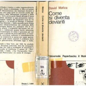 خرید و دانلود نسخه کامل کتاب Come si diventa devianti