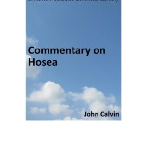 خرید و دانلود نسخه کامل کتاب Commentary on Hosea