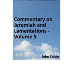 خرید و دانلود نسخه کامل کتاب Commentary on Jeremiah and Lamentations. Volume 5