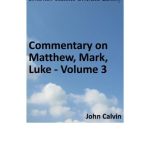 خرید و دانلود نسخه کامل کتاب Commentary on Matthew, Mark, Luke. Volume 3