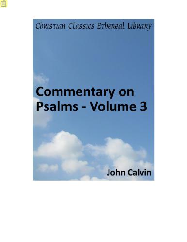 خرید و دانلود نسخه کامل کتاب Commentary on Psalms. Volume 3_68e27e5de3600.jpeg خرید و دانلود نسخه کامل کتاب Commentary on Psalms. Volume 3