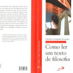 خرید و دانلود نسخه کامل کتاب Como ler um texto de Filosofia